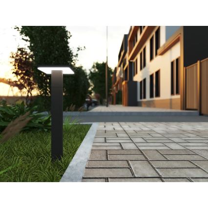 LED-Außenleuchte mit Sensor BARI LED/10W/230V 4000K 60 cm IP54 anthrazit