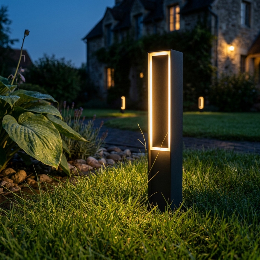 LED-Außenleuchte MODO LED/8W/230V 4000 K IP54 50 cm schwarz