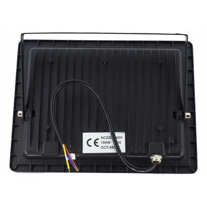 LED-Außenstrahler LED/100W/230V 4500K IP65 schwarz