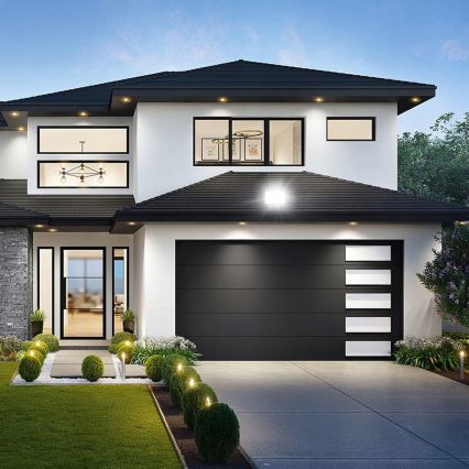 LED-Außenstrahler LED/50W/230V 4500K IP65 schwarz