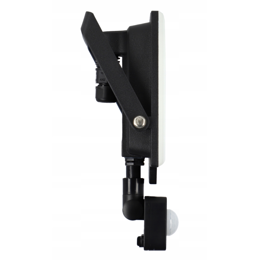 LED Außenstrahler mit Bewegungs- und Dämmerungssensor LED/50W/230V 4500K IP65 schwarz