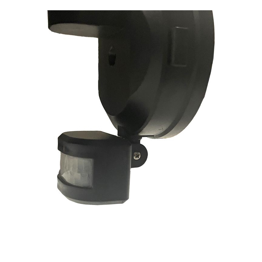 LED-Außenstrahler mit Sensor LED/24W/230V 3000/4000/6000K IP54 schwarz