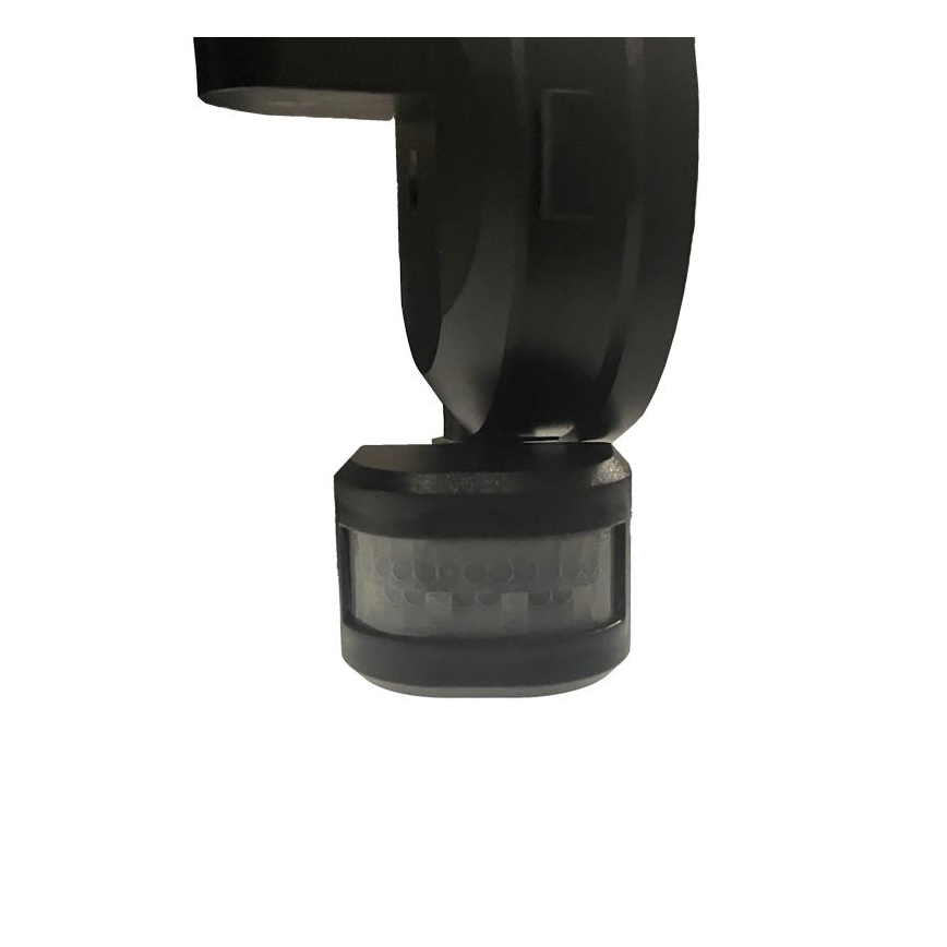 LED-Außenstrahler mit Sensor LED/24W/230V 3000/4000/6000K IP54 schwarz