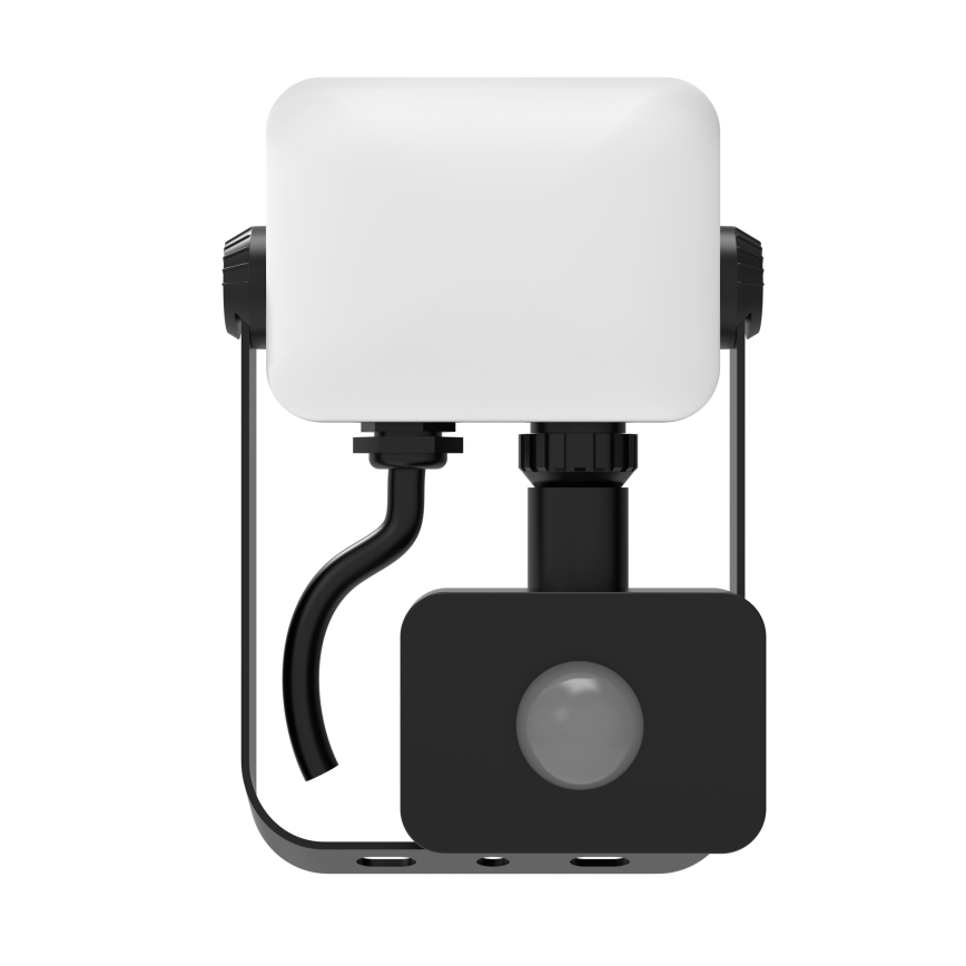 LED-Außenstrahler mit Sensor MILKY LED/10W/230V 4000K IP65