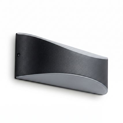 LED-Außenwandleuchte 10W/230V IP65 schwarz
