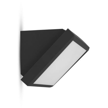 LED Außenwandleuchte LED/20W/230V 4000K IP65 Schwarz