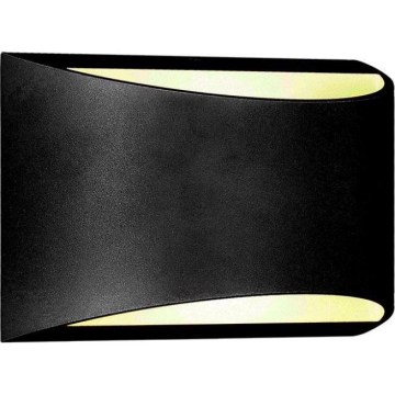LED-Außenwandleuchte/9W/230V 4000K IP54 schwarz