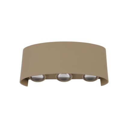 LED Außenwandleuchte ARROW LED/6W/230V IP54 beige