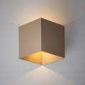 LED-Außenwandleuchte CUBE LED/10W/230V IP54 beige