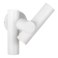 LED Außenwandleuchte flexibel 2xLED/3W/230V 3000K IP44 Weiß