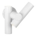 LED Außenwandleuchte flexibel 2xLED/3W/230V 4000K IP44 Weiß