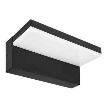 LED Außenwandleuchte HESTIO LED/9W/230V 4000K IP44 schwarz