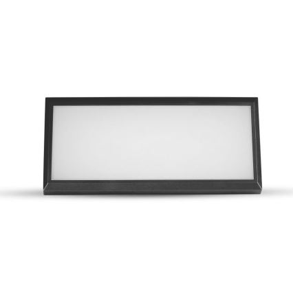 LED Außenwandleuchte LED/12W/230V 6400K IP65 schwarz