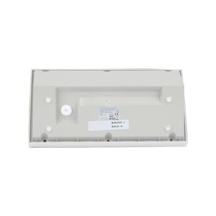 LED Außenwandleuchte LED/12W/230V 6400K IP65 Weiß