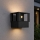 LED Außenwandleuchte LED/12W/230V IP54 schwarz