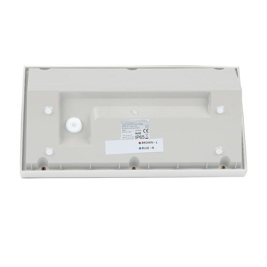 LED Außenwandleuchte LED/20W/230V 4000K IP65 Weiß