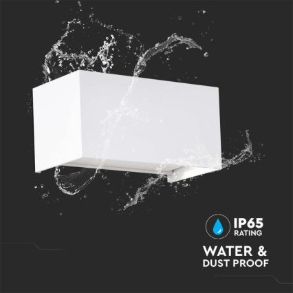 LED-Außenwandleuchte LED/24W/230V 3000K IP65 weiß