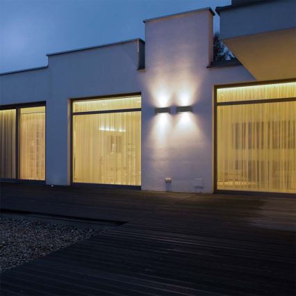 LED-Außenwandleuchte LED/24W/230V 4000K IP65 Anthrazit