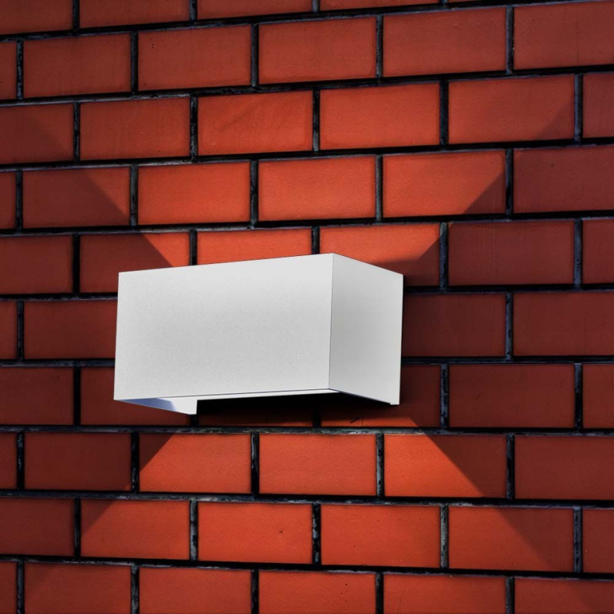 LED Außenwandleuchte LED/24W/230V 4000K IP65 weiß
