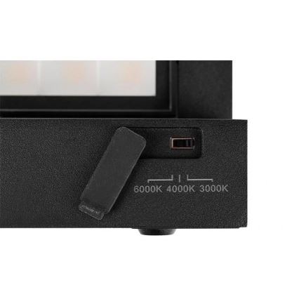 LED-Außenwandleuchte LED/36W/230V 3000/4000/6500K IP54 schwarz