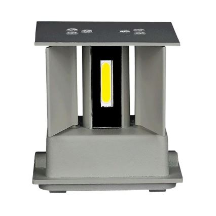 LED- Außenwandleuchte LED/5W/230V 3000K IP65 grau