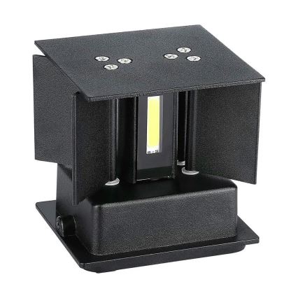 LED- Außenwandleuchte LED/5W/230V 3000K IP65 schwarz