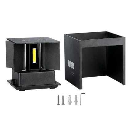 LED- Außenwandleuchte LED/5W/230V 4000K IP65 schwarz