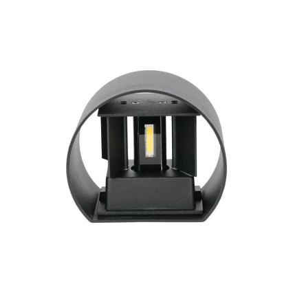 LED- Außenwandleuchte LED/6W/230V 3000K IP65 schwarz