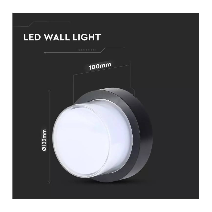 LED Außenwandleuchte LED/7W/230V IP65 3000K