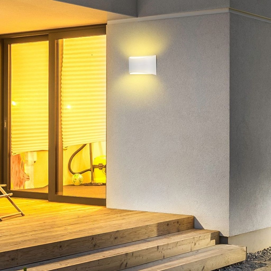LED-Außenwandleuchte LED/9W/230V 4000K IP54 weiß