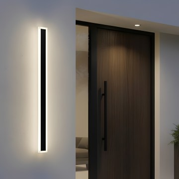 LED-Außenwandleuchte MIRANA S LED/25W/230V 4000K IP44 120 cm schwarz