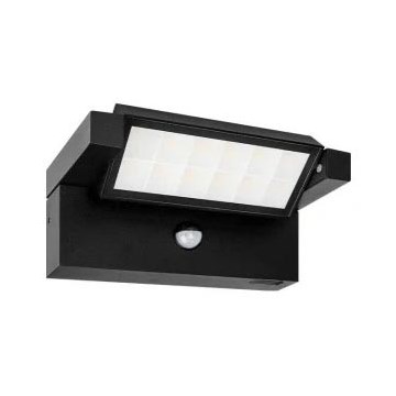 LED-Außenwandleuchte mit Bewegungs- und Dämmerungssensor LED/20W/230V 3000/4000/6500K IP54 schwarz