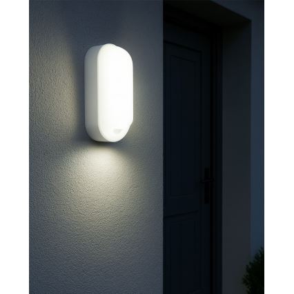 LED-dimmbare Außenwandleuchte mit Bewegungsmelder LED/12/15/18W/230V 3000K/4000K/6500K IP65 schwarz/weiß