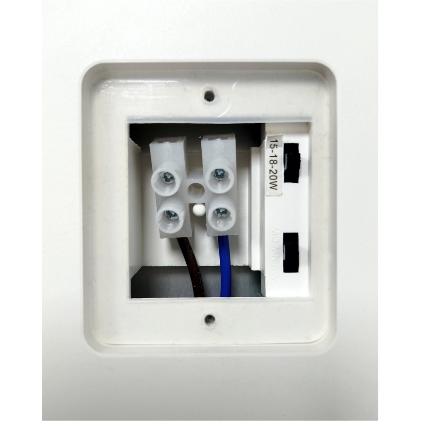 LED-dimmbare Außenwandleuchte mit Bewegungsmelder LED/12/15/18W/230V 3000K/4000K/6500K IP65 schwarz/weiß