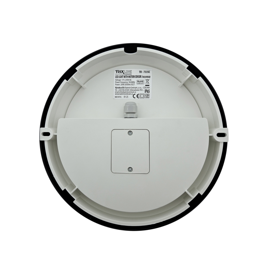 LED-dimmbare Außenwandleuchte mit Bewegungsmelder LED/15/18/20W/230V 3000K/4000K/6500K IP65 schwarz/weiß