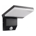 LED-Außenwandleuchte mit Bewegungsmelder LED/18W/230V IP44 schwarz
