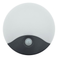 LED Außenwandleuchte mit Bewegungsmelder LED/18W/230V IP44 weiß