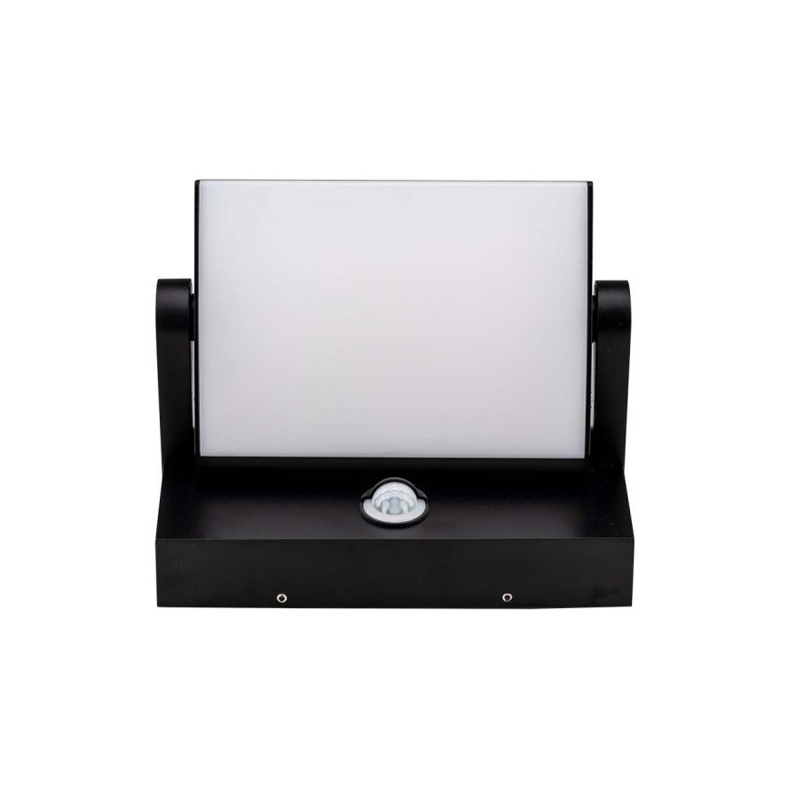 LED-Außenwandleuchte mit Sensor LED/17W/230V 3000K IP65 schwarz