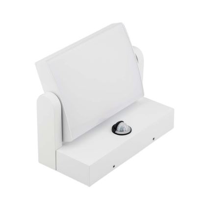 LED Außenwandleuchte mit Sensor LED/17W/230V 3000K IP65 Weiß