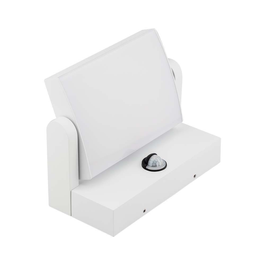 LED Außenwandleuchte mit Sensor LED/17W/230V 3000K IP65 Weiß