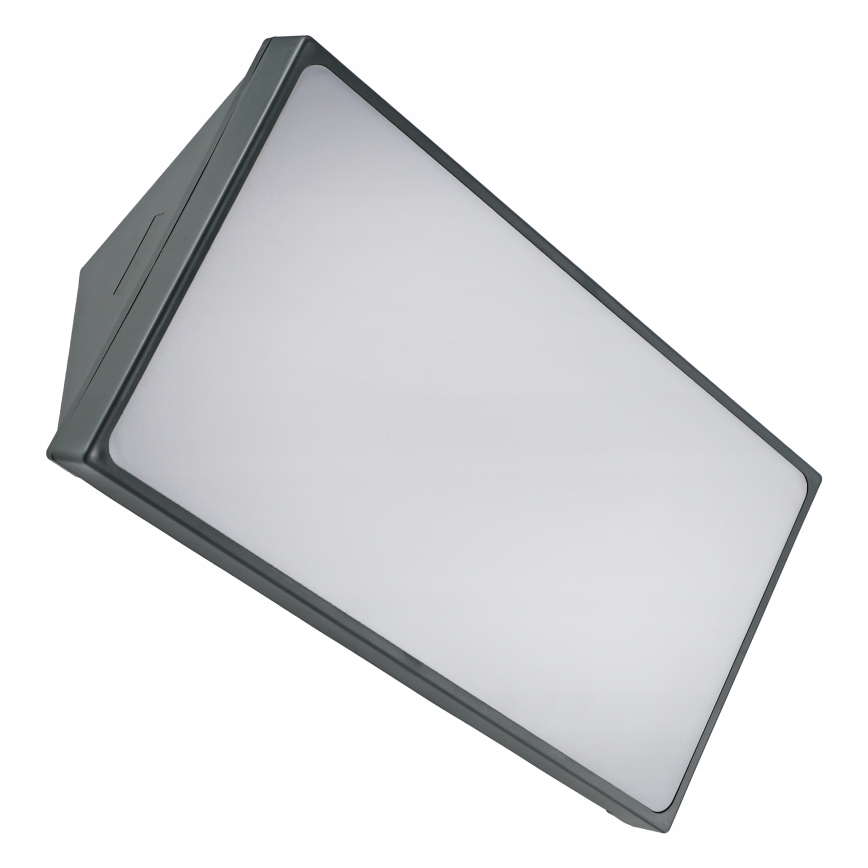 LED Außenwandleuchte mit Bewegungsmelder LED/20W/230V IP65 grau