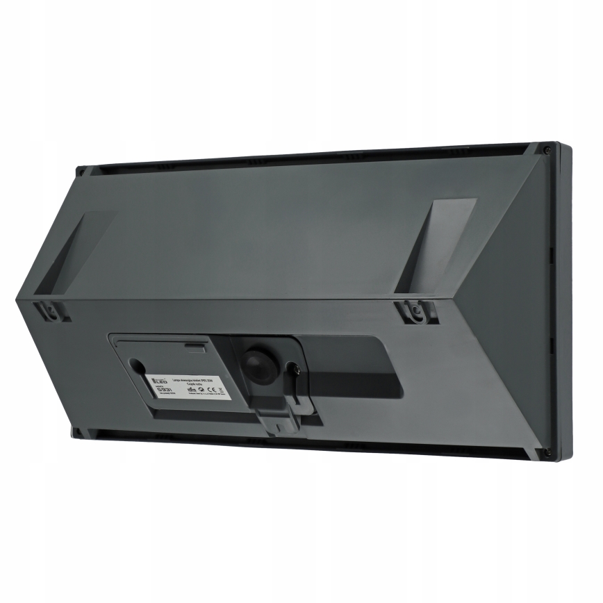 LED Außenwandleuchte mit Bewegungsmelder LED/20W/230V IP65 grau