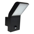 LED Außenwandleuchte mit Sensor LESK LED/9W/230V IP54 4000K