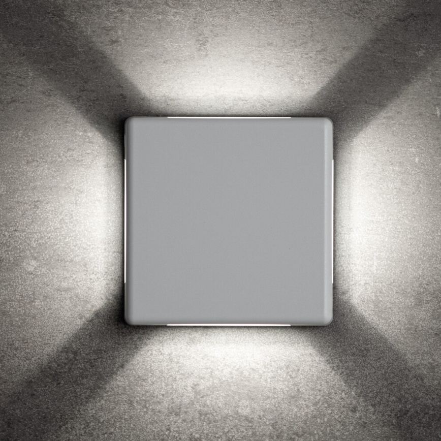 LED-Außenwandleuchte REFAZI LED/6W/230V IP54 weiß