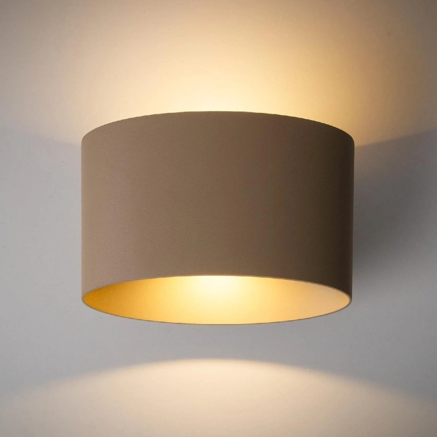 LED Außenwandleuchte VERTO LED/5W/230V IP54 beige