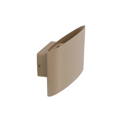 LED Außenwandleuchte VERTO LED/5W/230V IP54 beige