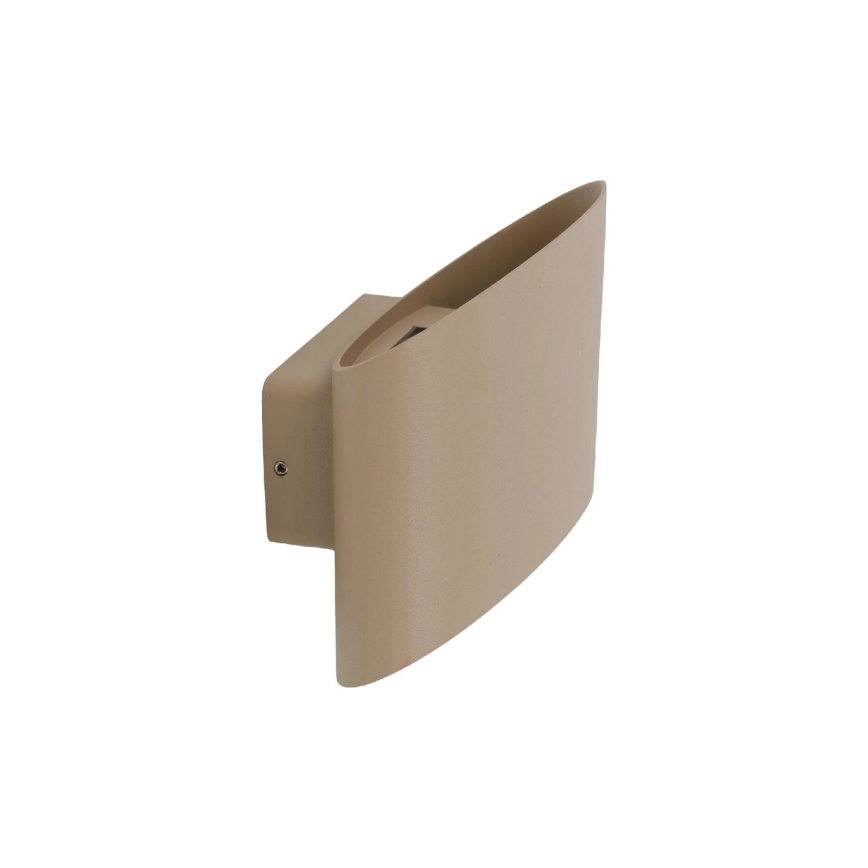 LED Außenwandleuchte VERTO LED/5W/230V IP54 beige