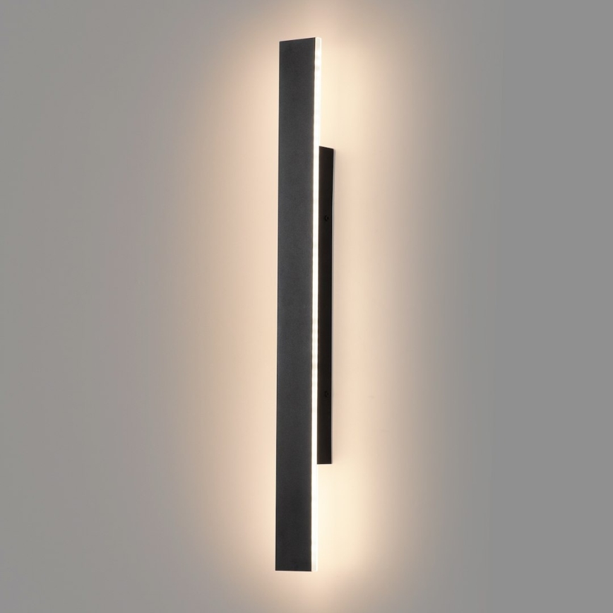 LED-Außenwandleuchte WOW LED/11W/230V 3000/4000/6000K 60 cm IP54 schwarz