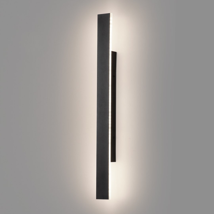LED-Außenwandleuchte WOW LED/11W/230V 3000/4000/6000K 60 cm IP54 schwarz