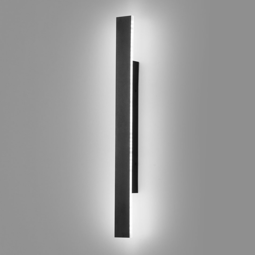 LED-Außenwandleuchte WOW LED/11W/230V 3000/4000/6000K 60 cm IP54 schwarz